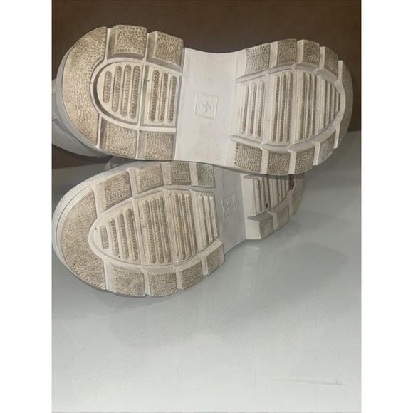 Doc Dr. Martens Combs W Women's Poly White Casual Combat Boots Size 7 AW004 - Picture 15 of 15